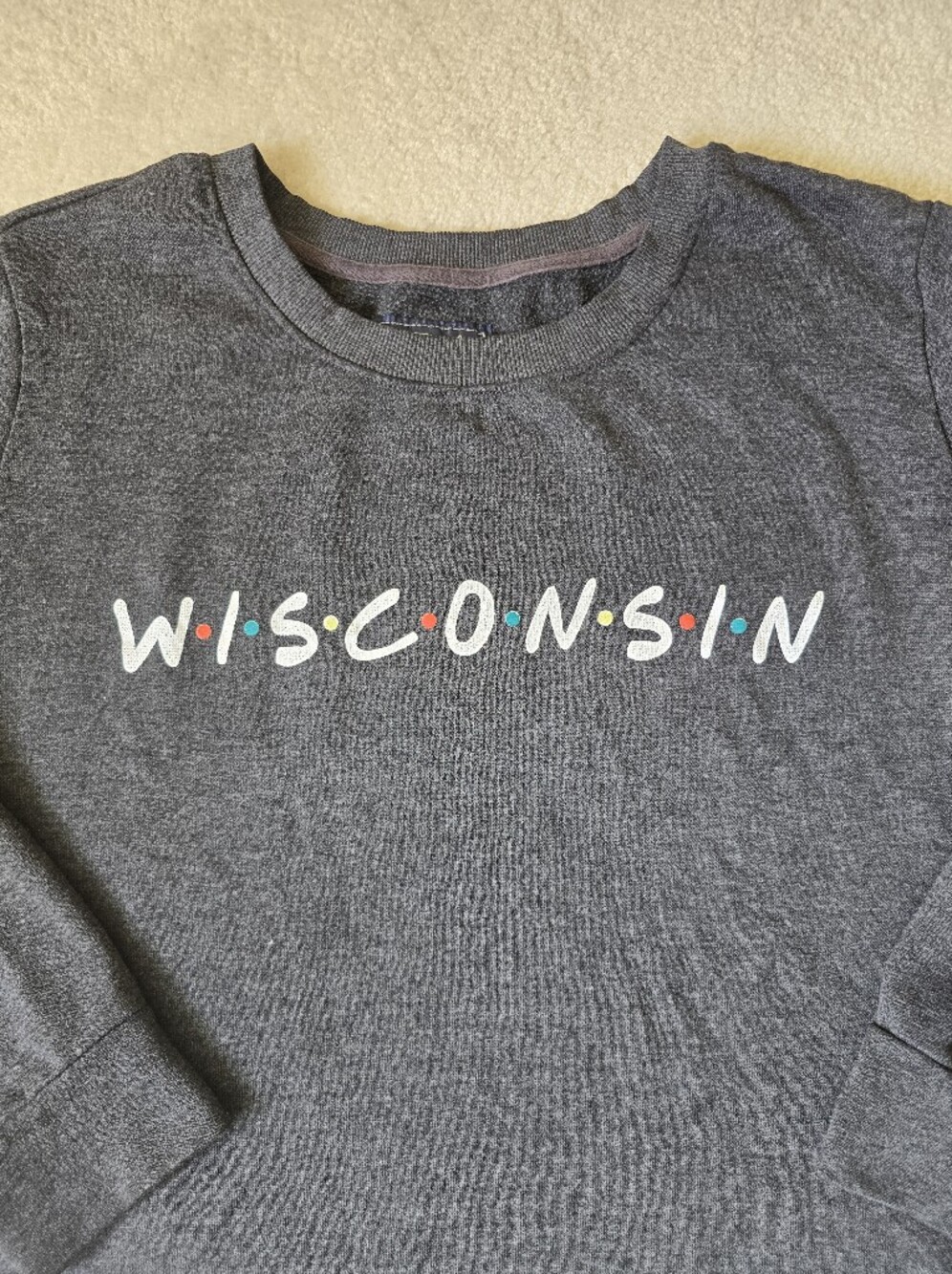 Friends Inspired Wisconsin Sweater